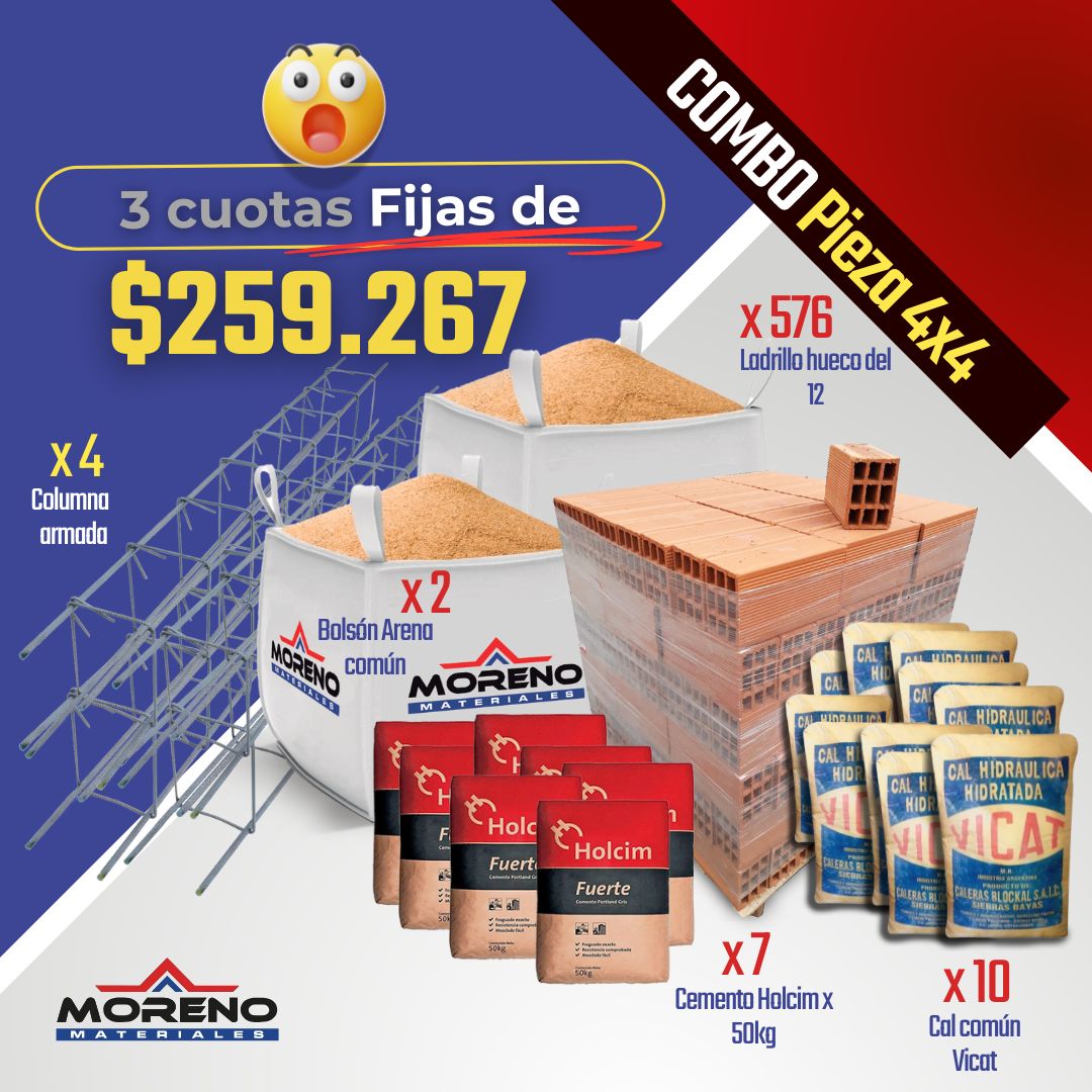 COMBO PIEZA 4X4
